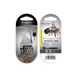 Nite Ize Nite Ize KeyRack Sleutelhouder Zilver