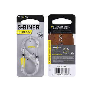 Nite Ize Nite ize s-biner karabiner slidelock argent # 3