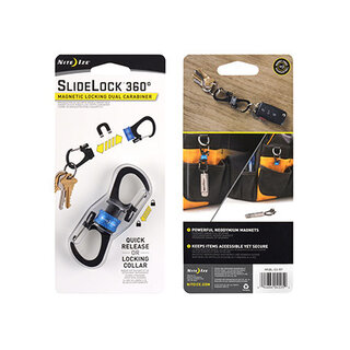 Nite Ize Nite ize karabiner slidelock 360 blau