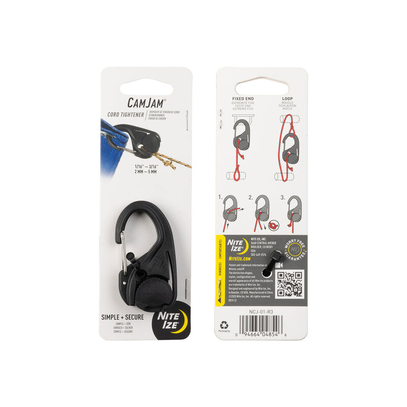 Nite Ize Nite Ize CamJam Spanhaak Zwart