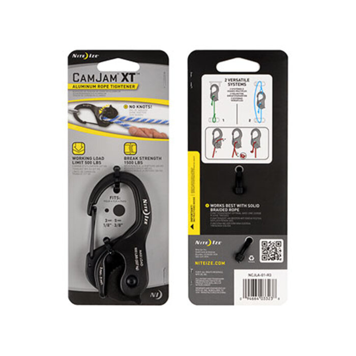 Nite Ize Nite ize camjam xt spanhaak noir l