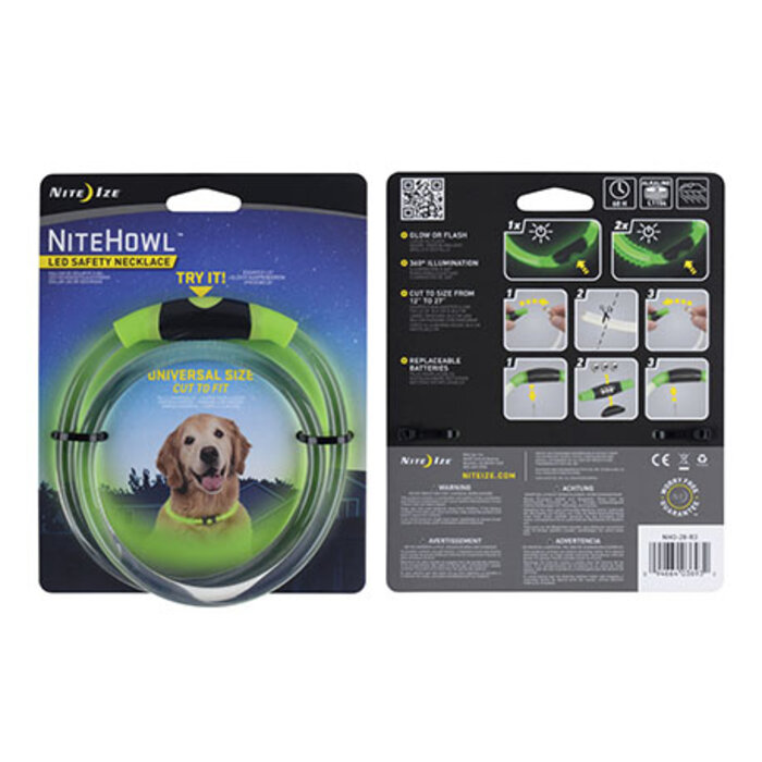 Nite Ize Nite Ize NiteHowl LED Halsband Groen