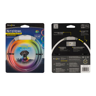 Nite Ize Nite Ize NiteHowl LED Halsband Oplaadbaar Disco