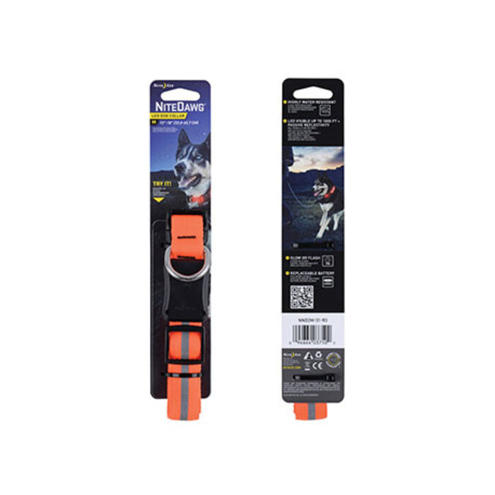 Nite Ize Nite Ize NiteDawg Halsband Oranje M