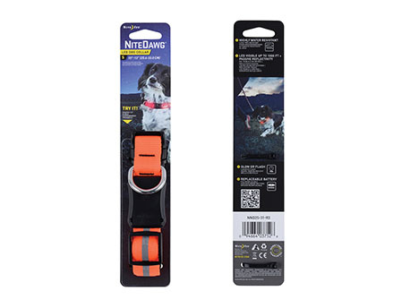 Nite Ize Nite ize nitedawg collar orange s