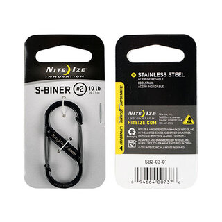 Nite Ize Nite ize S-Biner Karabiner Black #2