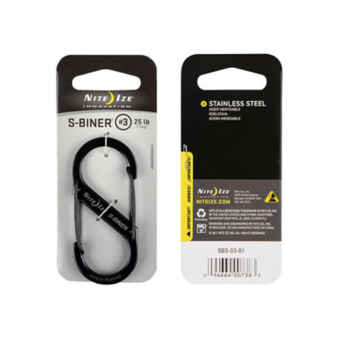 Nite Ize Nite ize s-biner karabiner noir # 3