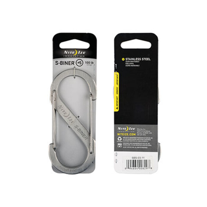 Nite Ize Nite ize s-biner karabiner argent # 5
