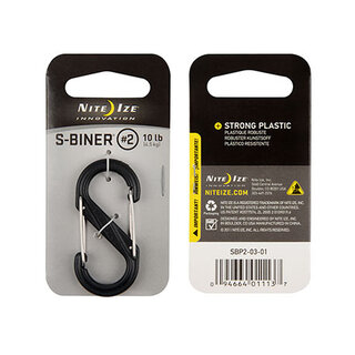 Nite Ize Nite Ize S-Biner Karabiner Plastic Black #2
