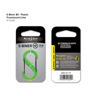 Nite Ize Nite ize S-Biner Karabiner Plastik Grün #2
