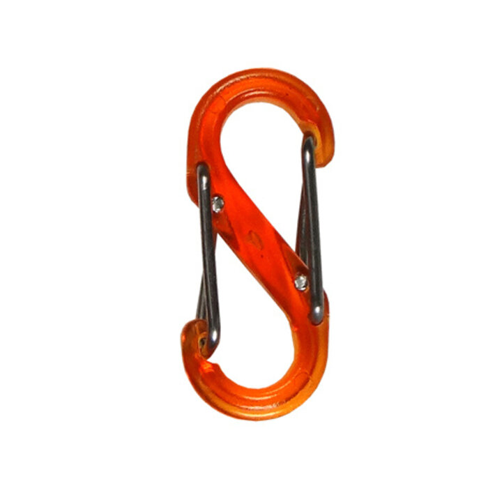 Nite Ize Nite Ize S-Biner Karabijnhaak Plastic Orange #4