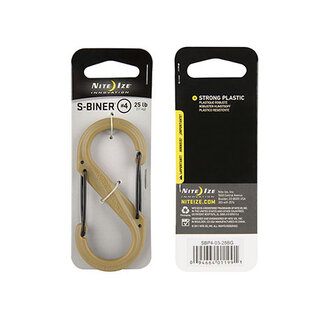 Nite Ize Nite IZE S-Biner Karabiner Plastic Brown #4