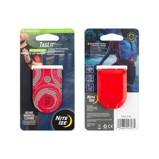 Nite Ize Nite ize taglit rechargeable safety lamp red