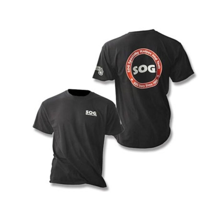 SOG Knives Klassisches SOG-T-Shirt schwarzes Medium
