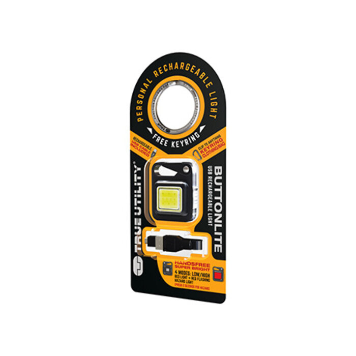 True Utility True Utility Buttonlite Muschel