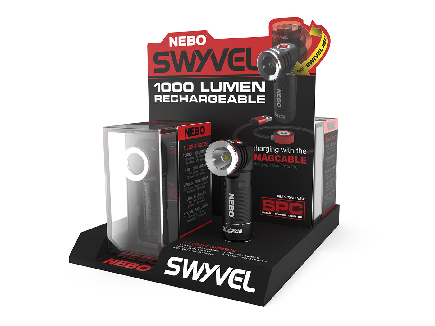 NEBO Nebo Swyvel Display