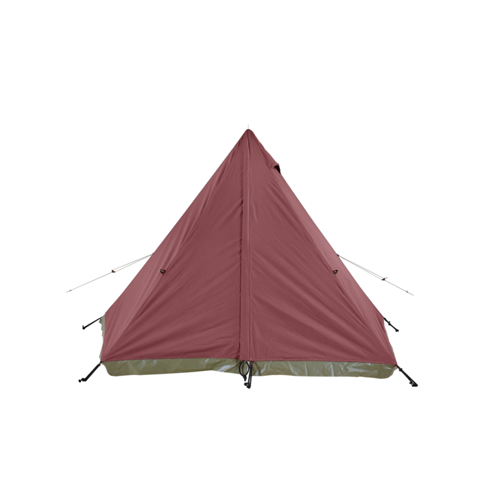 Alpino Camping Camping Alpino - Tent Everest - Coton - Berry écrasé - 1 ou 2 Pers.