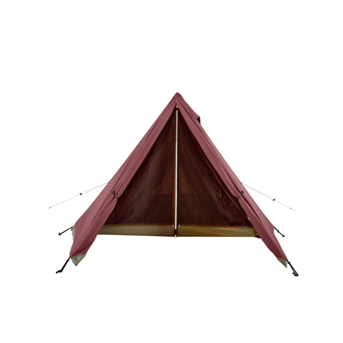 Alpino Camping Camping Alpino - Tent Everest - Coton - Berry écrasé - 1 ou 2 Pers.