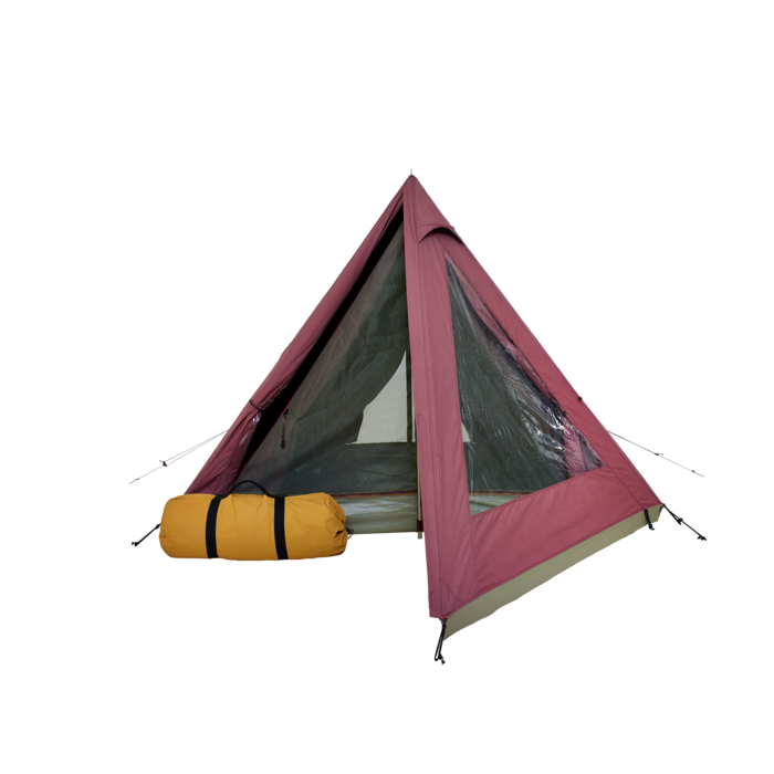 Alpino Camping Alpino Camping - Zelt Hoggar - Baumwolle - Crushed Beeren - 2 bis 3 Personen.