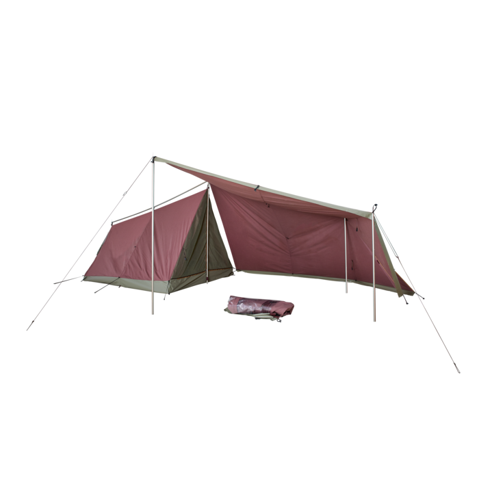 Alpino Camping Alpino Camping - Tent Hoggar - Cotton - Crushed Berry - 2 to 3 people.