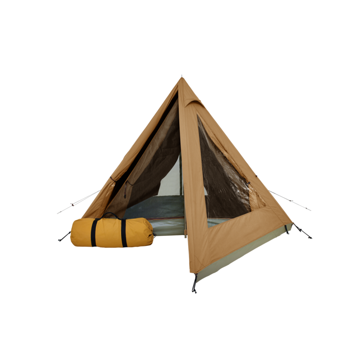 Alpino Camping Alpino Camping - Tent Hoggar - Katoen - Smoked Oak - 2 a 3 Pers.