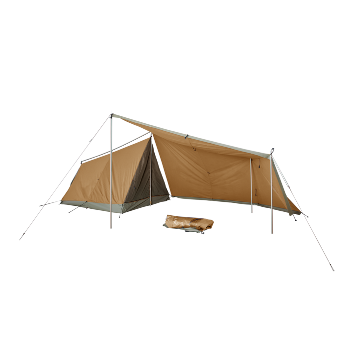 Alpino Camping Alpino Camping - Tent Hoggar - Cotton - Chêne fumé - 2 à 3 personnes.
