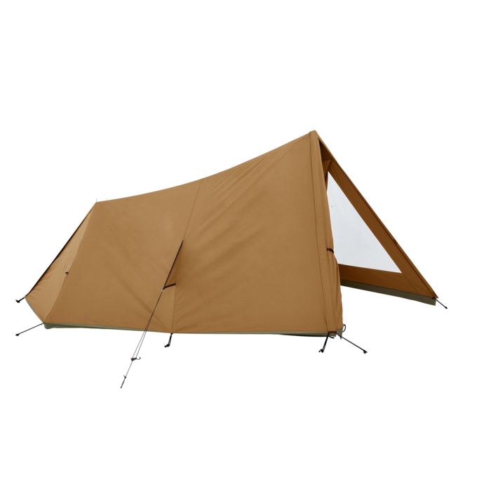 Alpino Camping Alpino Camping - Zelt Hoggar - Baumwolle - geräucherte Eiche - 2 bis 3 Personen.