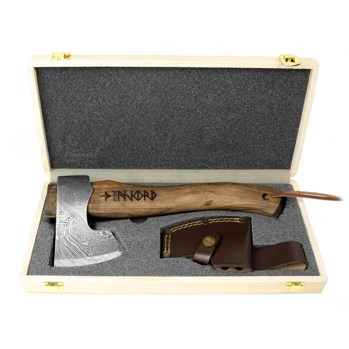 Njord Njord Skade Damast Small | Trekking- oder Camping -Axt