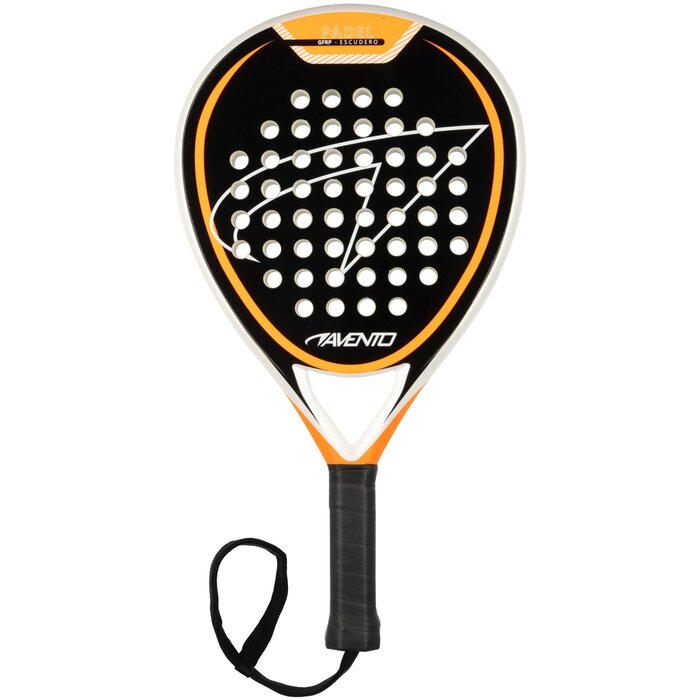 Avento® Avento - Raquette de padel Junior GFRP • ESCUDERO • Noir/FluoOrange