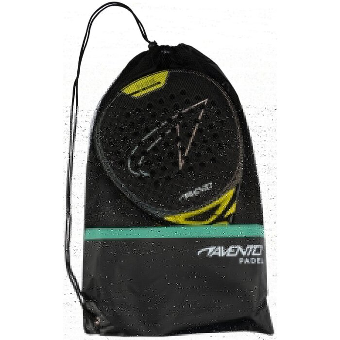 Avento® Avento - Raquette de padel 12K Carbon • PARAGON • Noir/Neo Chrome