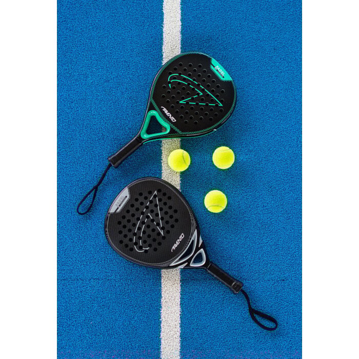 Avento® Avento - Padel Racket 3K Carbon • VENCEDOR • Black/Silver