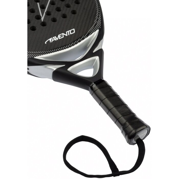 Avento® Avento - Padelschläger 3K Carbon • VENCEDOR • Schwarz/Silber