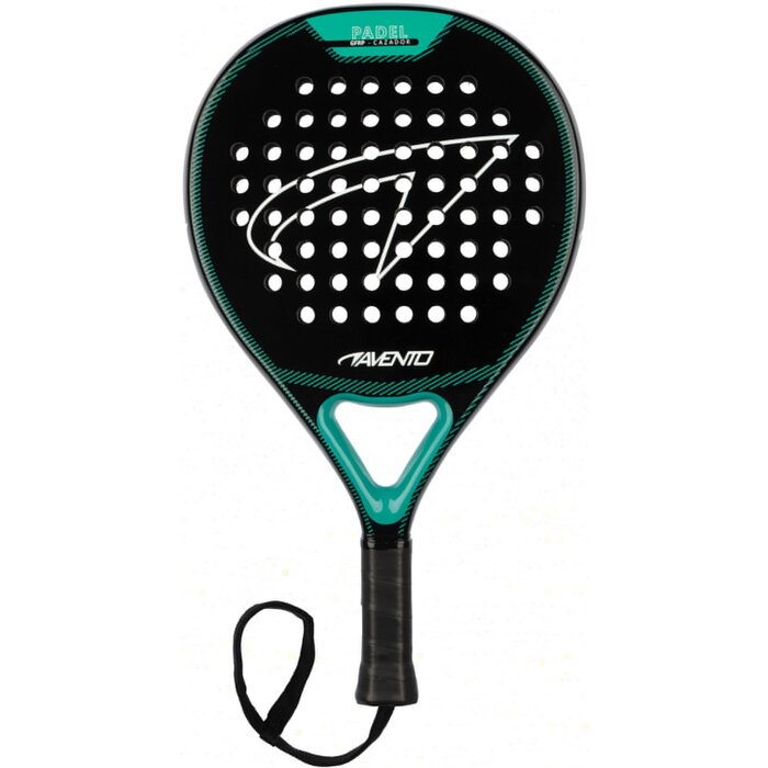 Avento® Avento - Raquette de padel GFRP • CAZADOR • Noir/Vert