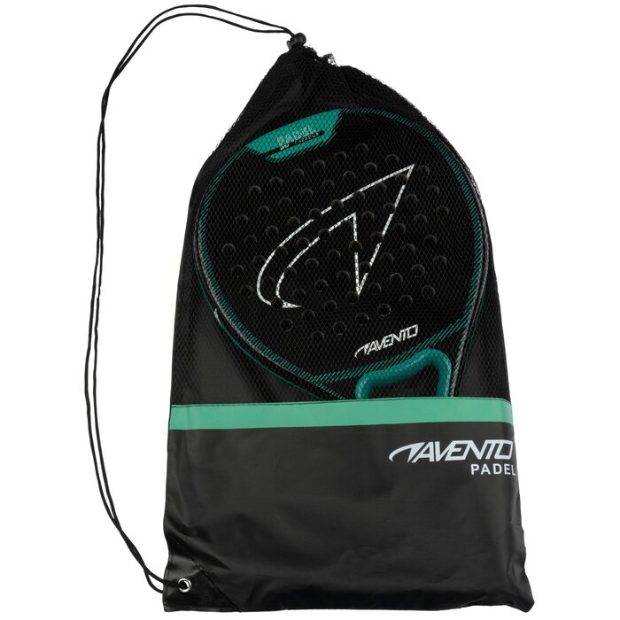 Avento® Avento - Raquette de padel GFRP • CAZADOR • Noir/Vert