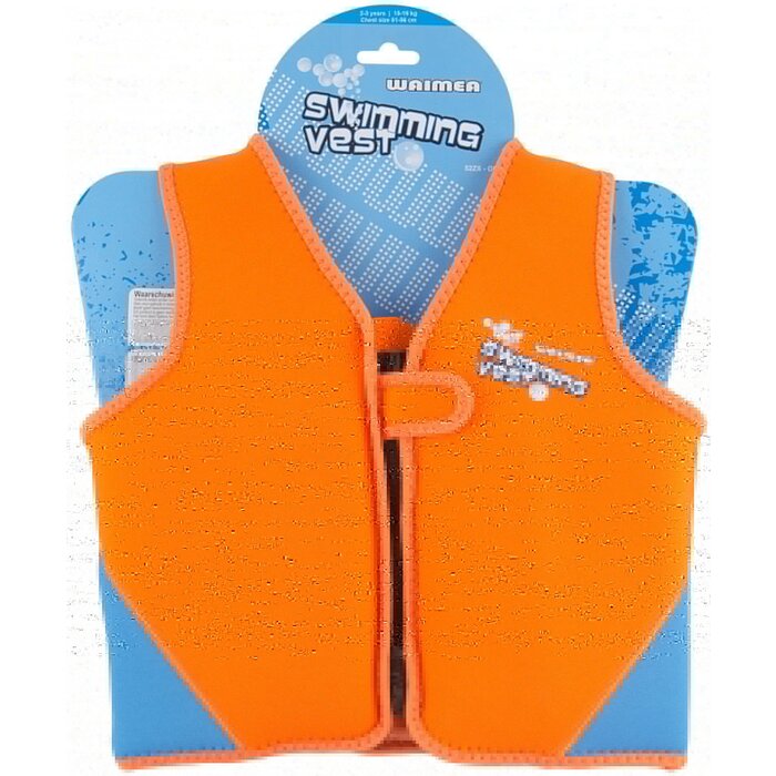 Waimea® Waimea® - Zwemvest 2-3 ans • 15-19 KG • Orange fluorescent/Bleu