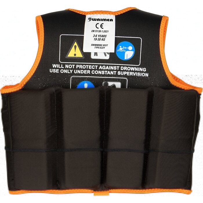 Waimea® Waimea® - Zwemvest • 3-6 Jaar • 19-30 KG• Fluororanje