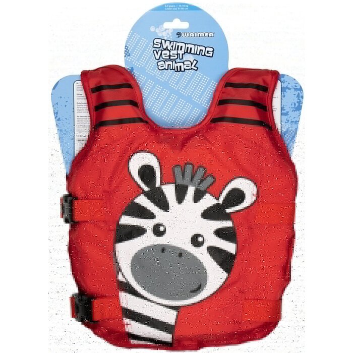 Waimea® Waimea® - Zwemvest Dier 2-3 Jaar • 15-19 KG • Rood/Zwart