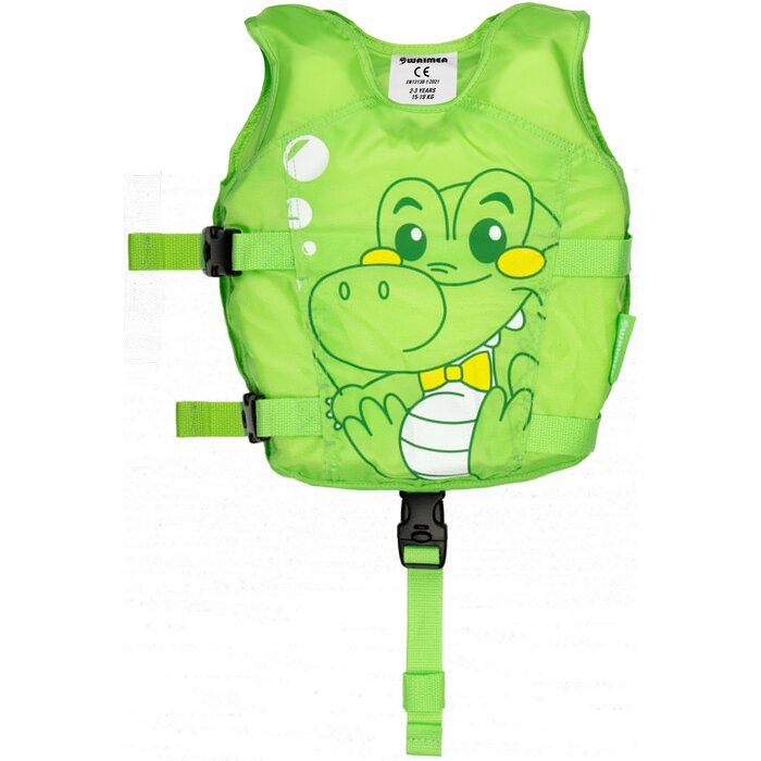 Waimea® Waimea® - Zwemvest Dier 2-3 Jaar • 15-19 KG • Groen/Geel