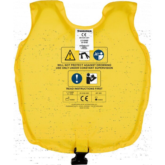 Waimea® Waimea® - Swimming vest Animal 2-3 years • 15-19 KG • Yellow/Blue