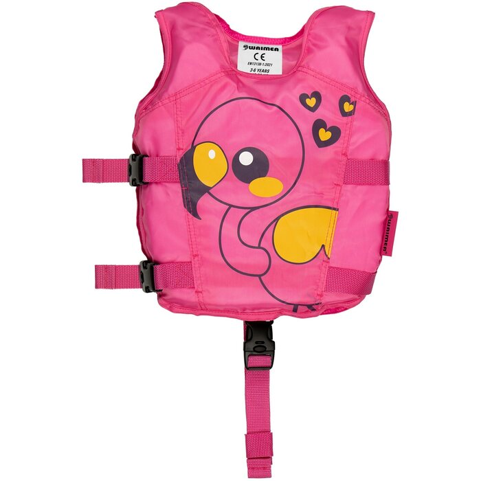 Waimea® Waimea® - Schwimmweste Tier • 3-6 Jahre • 18-30 KG • Rosa/Orange