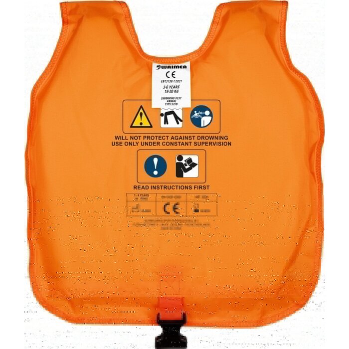 Waimea® Waimea® -  Schwimmweste Tier • 3-6 Jahre • 18-30 KG • Orange/Schwarz