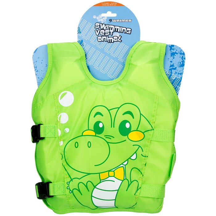 Waimea® Waimea® - Schwimmweste Tier • 3-6 Jahre • 18-30 KG • Grün/Gelb