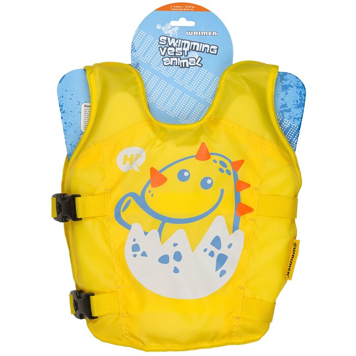 Waimea® Waimea® - Zwemvest Dier • 3-6 Jaar • 18-30 KG • Geel/Blauw