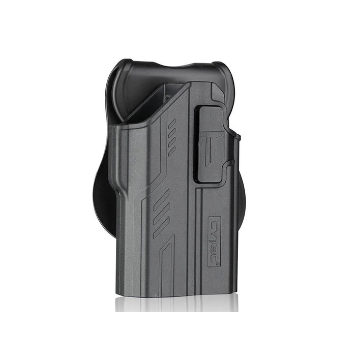 Cytac Cytac R-Defender Paddle Holster Glock 17 Wapen lamp
