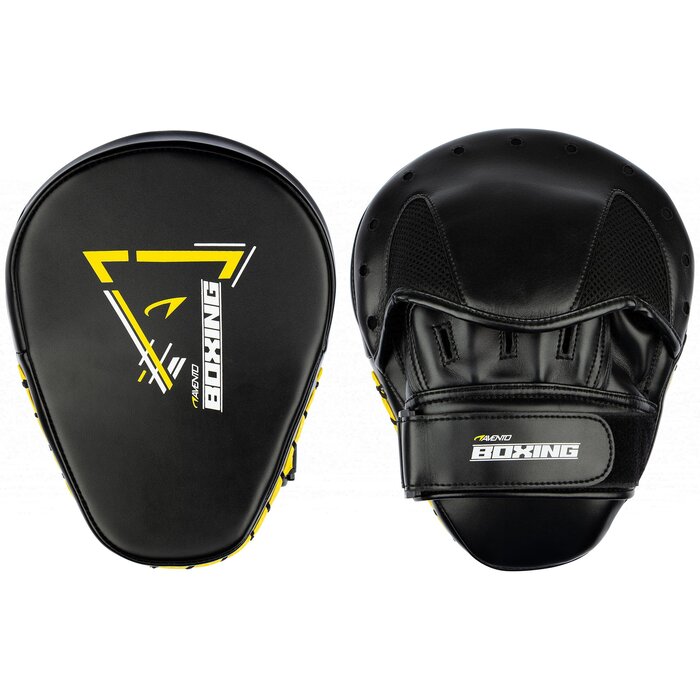 Avento® Avento® - Boks Sparring Handpads • Zwart/Geel