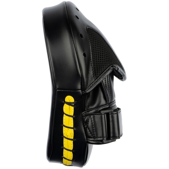 Avento® Avento - Tapis de boxe pour l'entraînement • Noir/Jaune