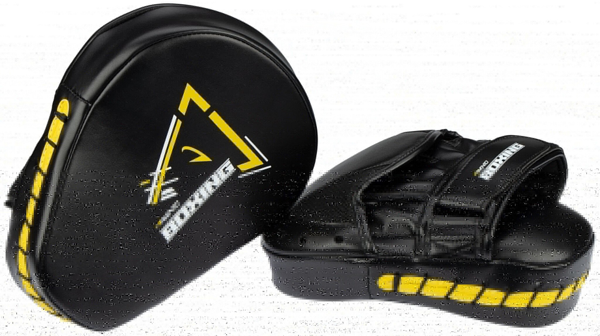 Avento® Avento - Boxen Sparring Handpads • Schwarz/Gelb