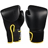 Avento® Boxing gloves PU • 12 OZ • Black/Yellow