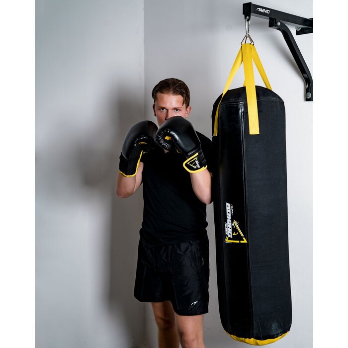 Avento® Avento - Sac de boxe • 20 KG / 100 CM • Noir/Jaune