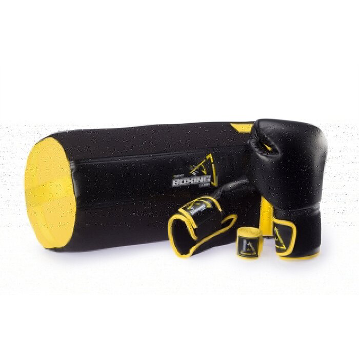 Avento® Avento - Sac de boxe • 15 KG / 80 CM • Noir/Jaune